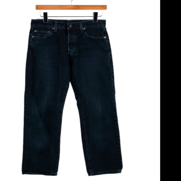 Vintage Dark Wash Levi 501 Jeans W28L32 - Picture 3 of 7